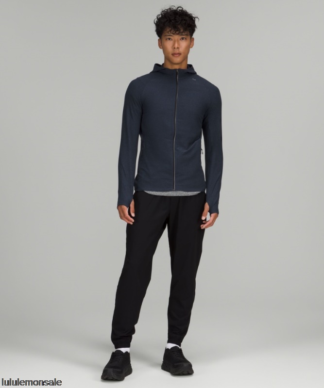 Lululemon Deutschland DELULU663 | Surge Warm Full Zip Heathered True Navy